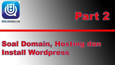 Part 2   Cara Setting DNS Domain dan Hosting yang belinya terpisah