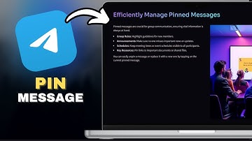 How to Pin Important Messages in Telegram Groups in SECONDS!