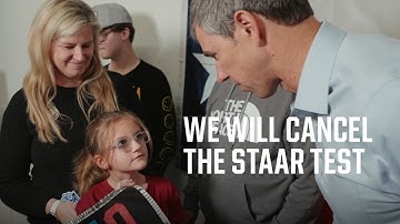 Students, teachers, and parents all agree that we should cancel the STAAR test | Beto for Texas
