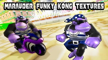 [MKWii Character Mod] Marauder Funky Kong Textures