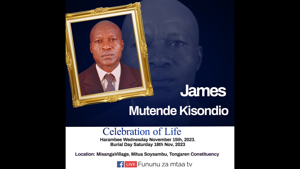 James Kisondio Tribute Song by Noah Salatz