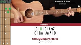 Father & Son Guitar Cover Cat Stevens 🎸|Tabs + Chords|