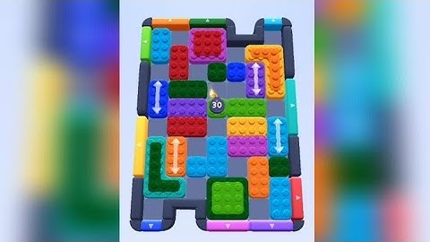 Color Block Jam Level 195 Walkthrough Solution 