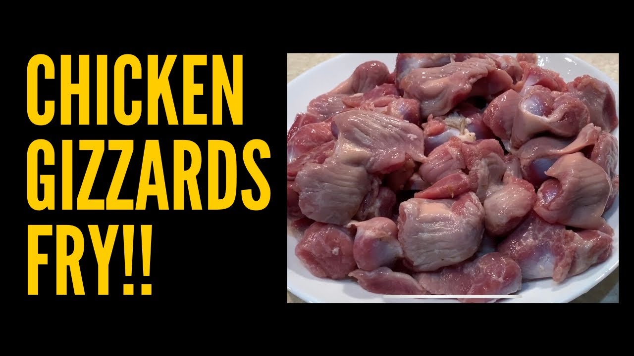 How to make chicken gizzards fry - YouTube