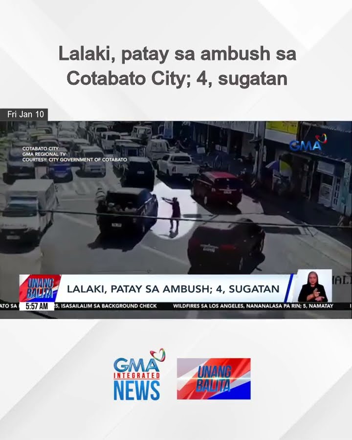 Lalaki, patay sa ambush sa Cotabato City; 4, sugatan | Unang Balita