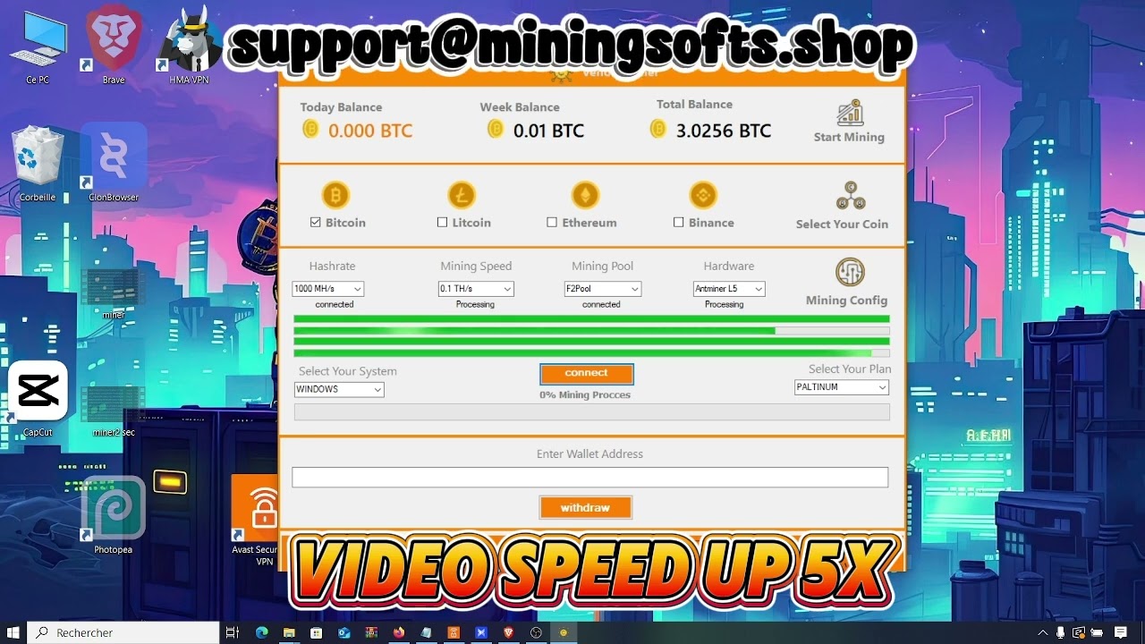 Crypto Miner Software PC & Laptop Bitcoin Mining NEW UPD for PC