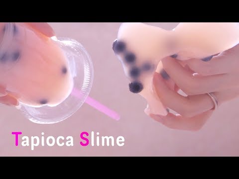 《快感》ASMR タピオカスライムまみれ：Fantastic Tapioca Slime / No Talking