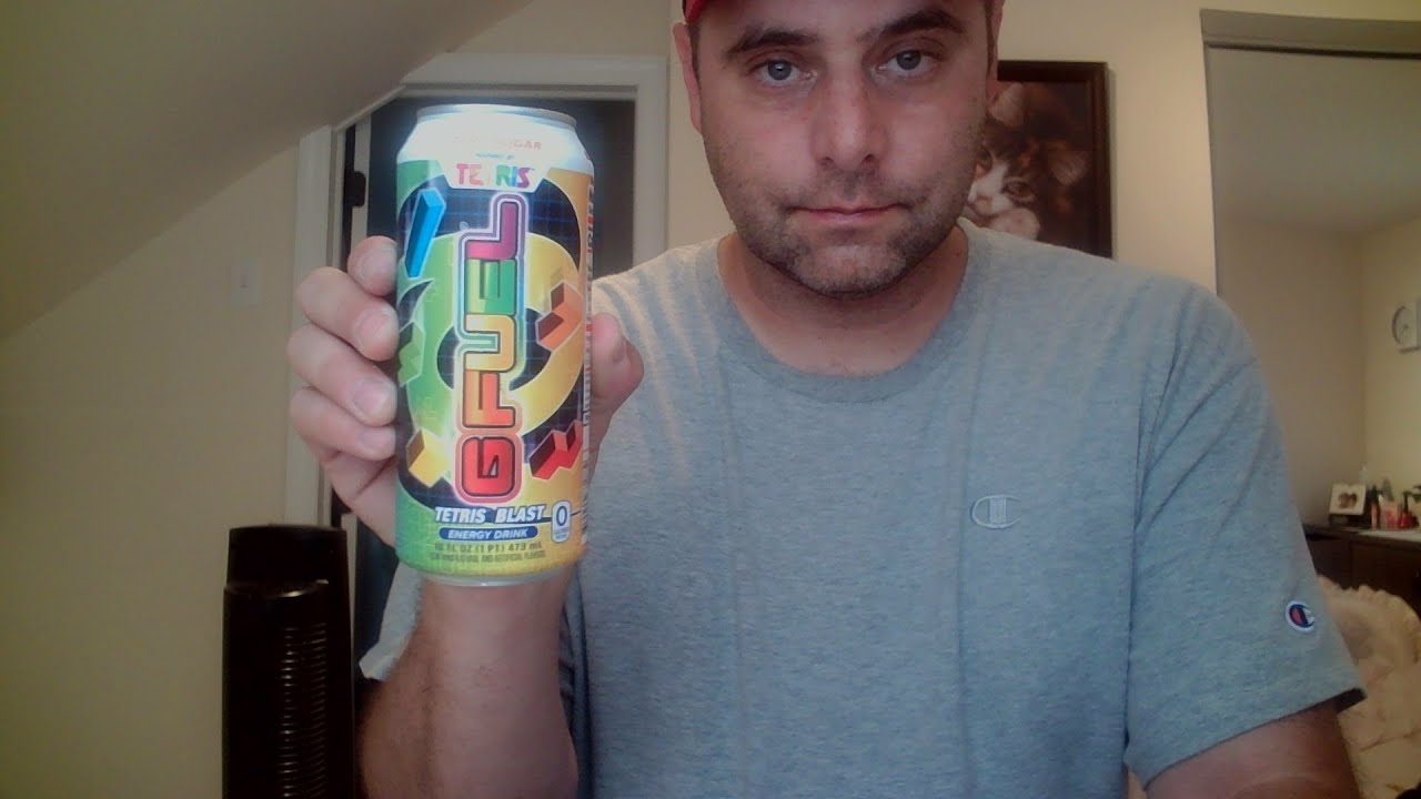 ASMR Whispering G Fuel Tetris Blast Drink Review