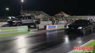 Mercedes Amg E63 Vs Ram Trx Runs 10.94 At 124 Mph. High Performance Private Sessions.