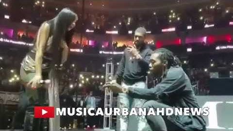 Offset proposes to Cardi B !!! FULL VIDEO | 2017