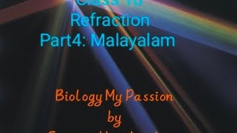 CLASS10: LIGHT : PART4 (MALAYALAM):LENS, RAY DIAGRAMS, LENS FORMULA, POWER