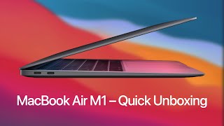 MacBook Air M1 – Quick Unboxing
