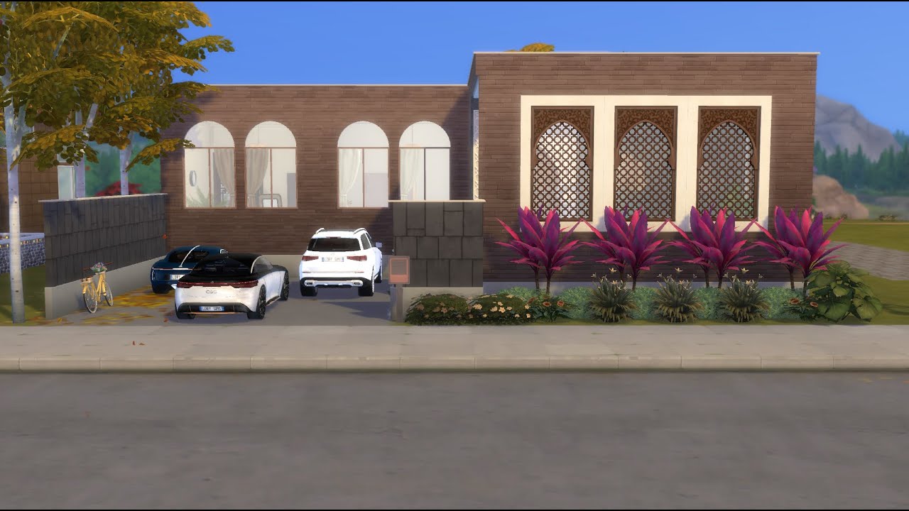 Triplet House - The Sims 4 Speed Build