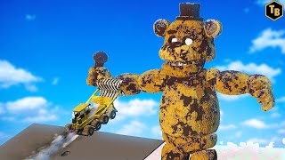 CARS vs FREDDY (Five Nights At Freddy's) | TearDown
