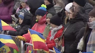 Imnul României | Paradă militară de Ziua Marii Uniri 2022