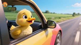 Baby Duckling’s Road Trip 🦆🚗 Fun Kids Adventure Song Toddler Learning Video