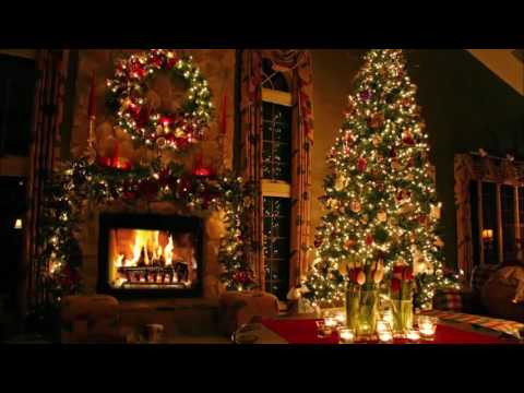 Classic Christmas Music with a Fireplace and Beautiful Background (Classics) (2 hours) (2018)