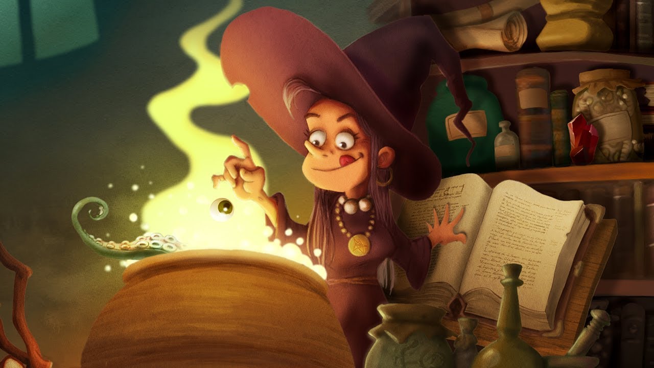 CUENTOS INFANTILES - LA BRUJA PAMPURRIAS (BOOKTRAILER)