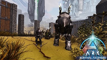 Taming a Tek Stegosaurus!: Ark Ascended Extinction Ep [10]
