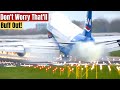 747 Suffers A Crushing Landing Then Bounces Back Into The Air!