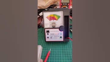 THANK YOU PO ESR ANALOG TESTER CAPTURED BAD CAPACITOR IN CIRCUIT