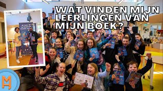 SJAAK in de klas voor mijn BOEKRELEASE & wat vinden Eva en Mijs van mijn BOEK? - Meester Jesper #22