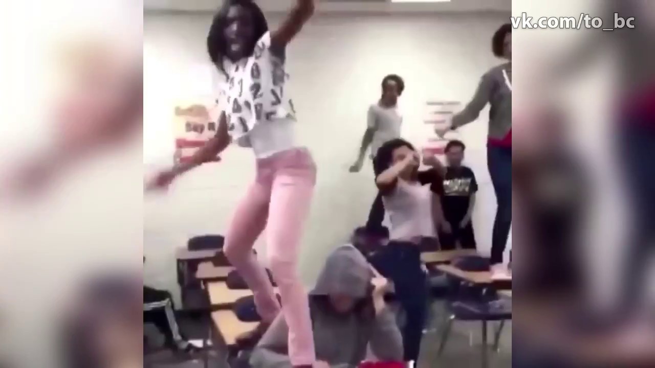 Black Girl Dancing On Table