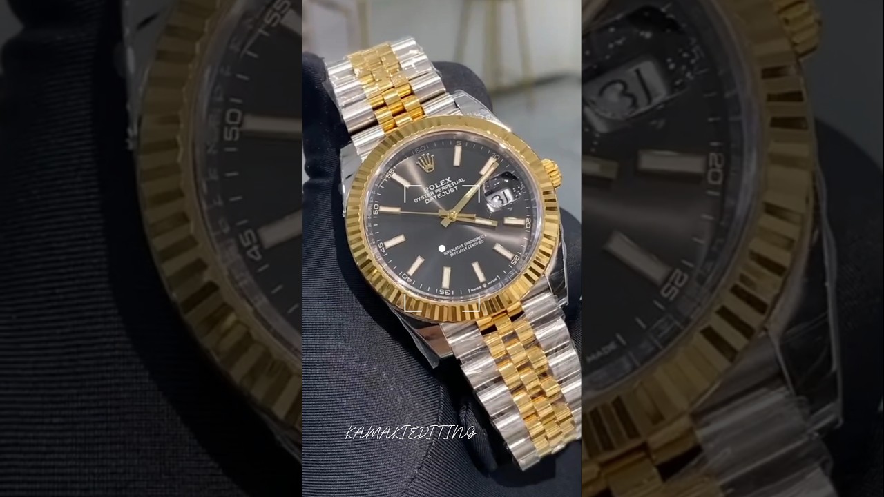 ROLEX DATEJUST 41mm STELL  &18 CT YELLOW GOLD OYSTER 126333