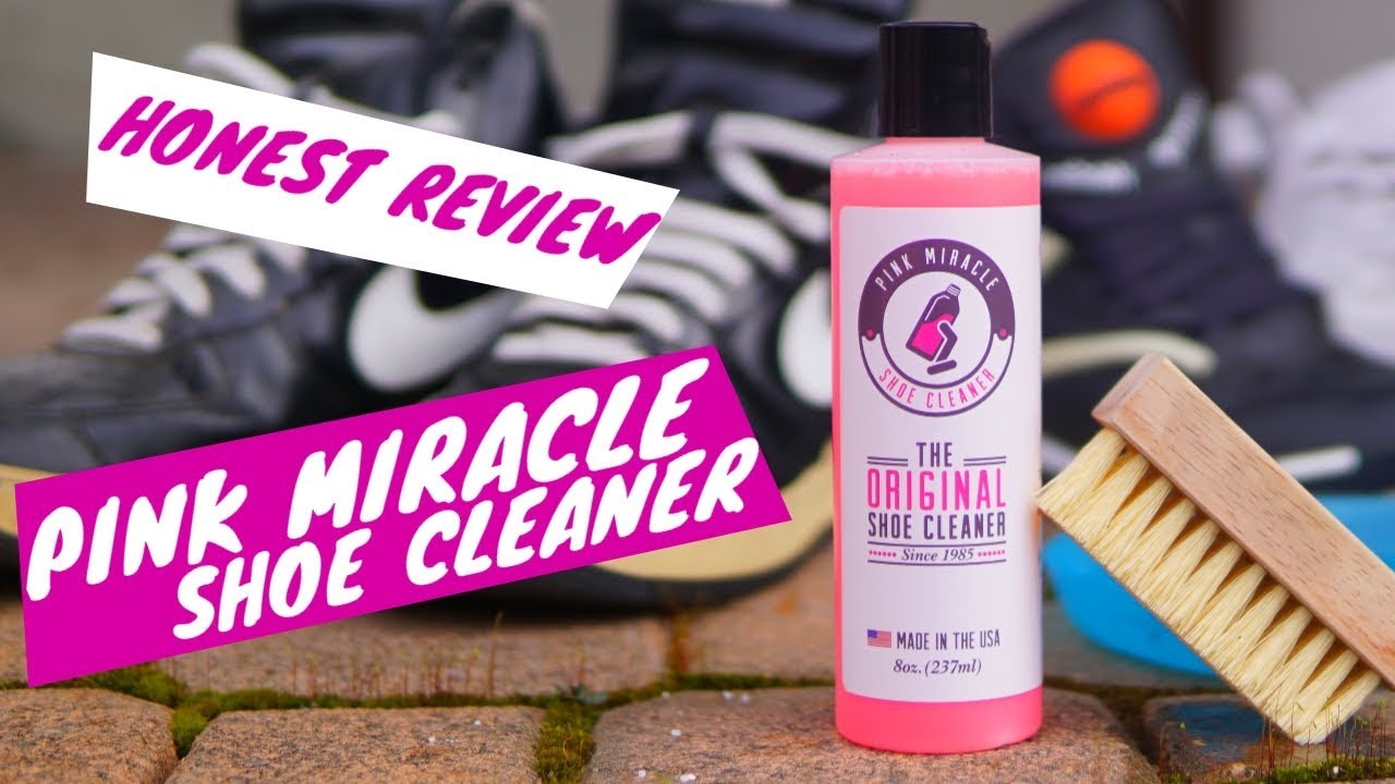 Pink Miracle Shoe / Sneaker Cleaner Test / Review! 