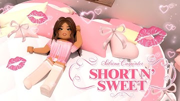 welcome to my channel! *NEW INTRO* (sabrina carpenter inspired!) || mxddsie ♡