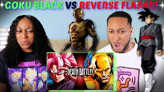 DEATH BATTLE! "Goku Black VS Reverse-Flash (Dragon Ball VS DC)" REACTION!!!!