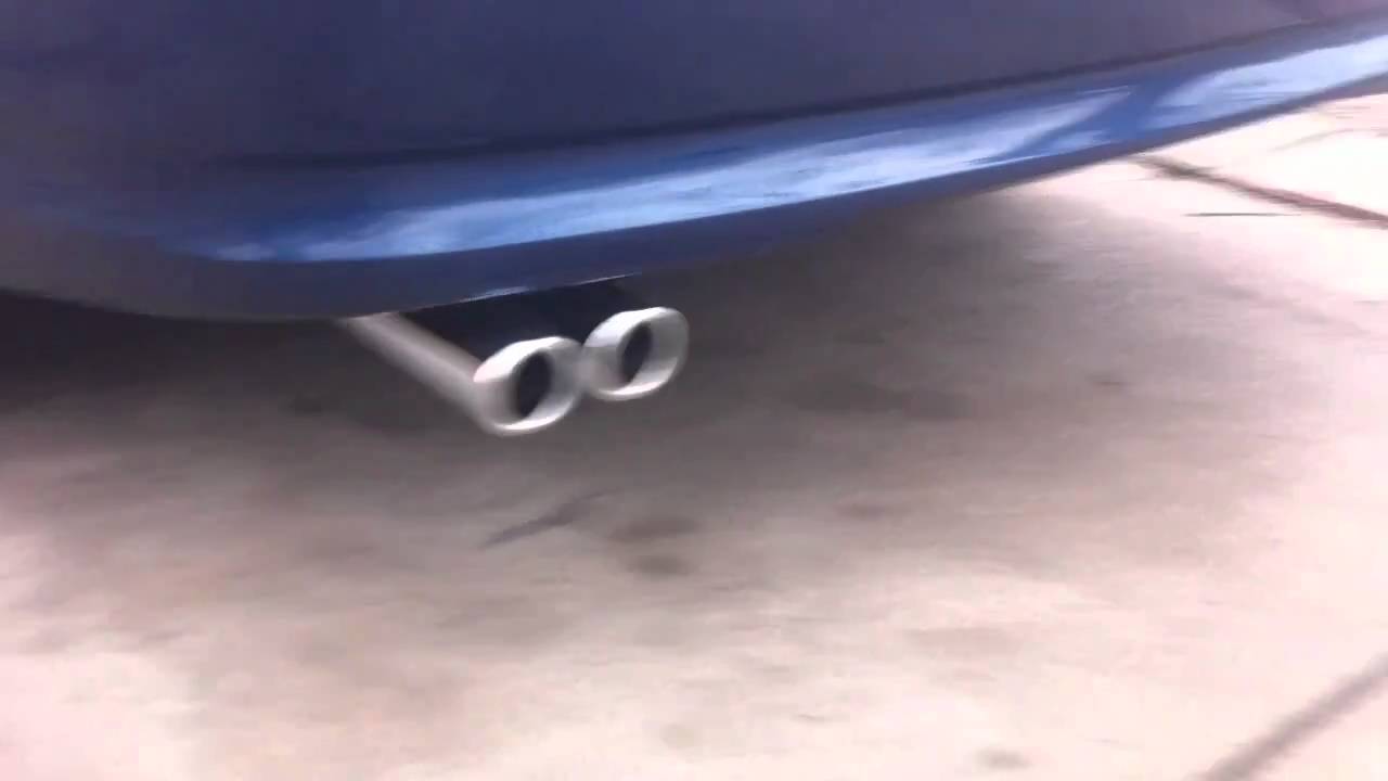 02 325i BMW Muffler Delete take 2 YouTube