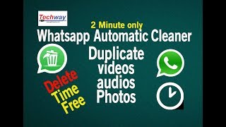 Whatsapp Cleaner 2018 in Android 2 minu free storage space screenshot 2