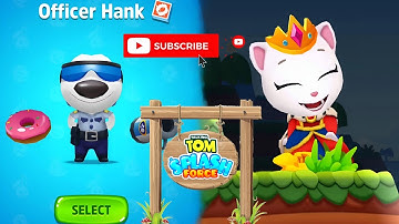 Talking Tom Splash Force - Angela, Hank - Loki Games (Android, iOS) Mobile