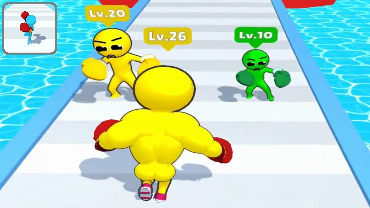 Level Up Runner ! All Levels Gameplay (1-5) android, ios