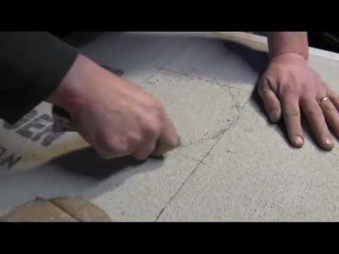 How To Install Cement Board On The Floor Measuring And Cutting