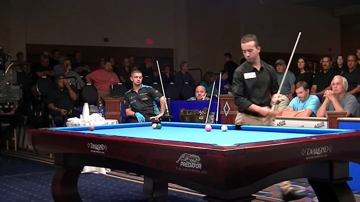 2016 US Open 9 Ball ~ Friday ~  Game 11 ~ Alcaide to break down 6-4
