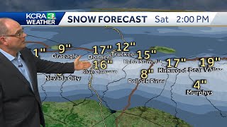 Northern California Winter Storm | How much more rain and snow is expected this week?