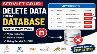 Celebrity Servlets Delete Data from Database Using View Page | Java Servlet CRUD Operation Net Worth