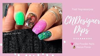 CNDesignerDips | First Impressions | Dip Powder Fall/Halloween Nails | Hocus Pocus