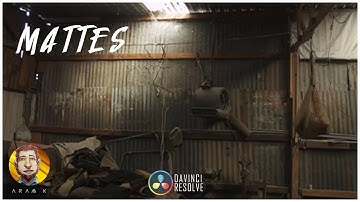 Davinci Resolve Tutorial Working with Mattes