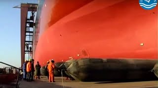 How to use Ship Launching Airbags