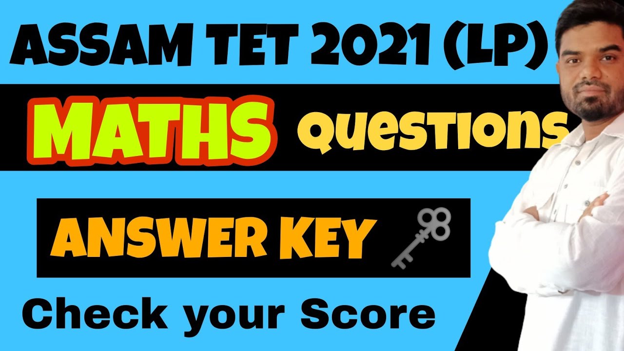 Mathematics Answer key of LP TET 2021 // Check ✅ your score