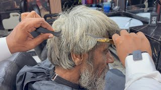 🔥✂️ The White Hair Transformation You Need to See! 😱 | Epic Haircut