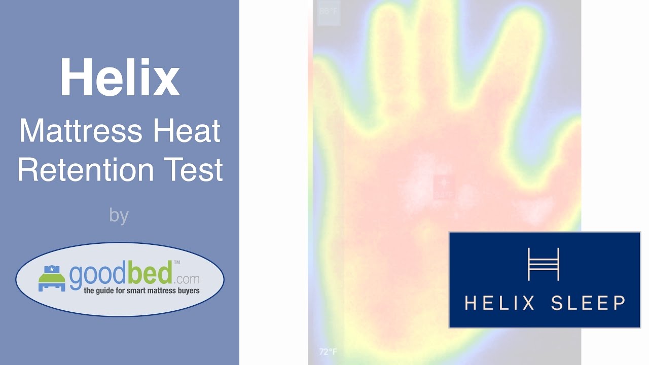 Helix Mattress Heat Retention Test by YouTube