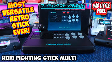 The Most Versatile Retro Arcade Stick EVER! Hori Fighting Stick Multi - SNES, Genesis & PC Engine!