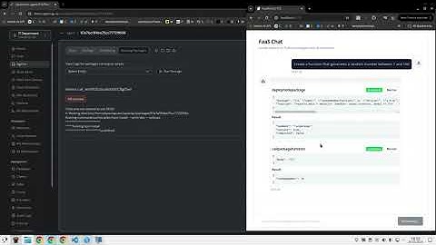 FaaS + LLM generating code Proof of Concept