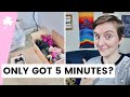 ☘️ 50 Things You Can Declutter In 5 Minutes Or Less (For When You're Short On Time & Energy)