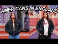 Americans visit england for the first time london