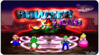 Mario Party 2 (N64) Bowser Land (Full Playthrough)